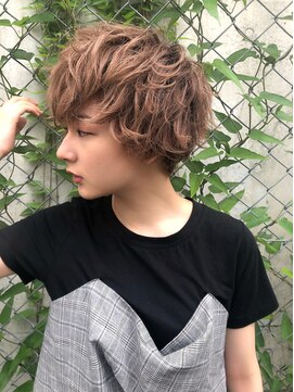 ヘアメイク コムハース 調布(hair make COMHEARES) ルーズ・ショートボブ