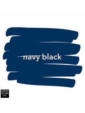 ヘアメイクミワ(HAIR+MAKE MIWA) navy black