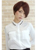 大人かわいいショート