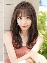 ミラリー 横浜(Mirareee)&nbsp;360°完璧ひし形ロング　韓国風ヘア　ラベンダーアッシュ