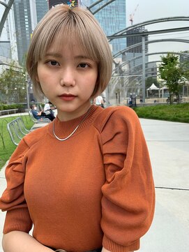 ヴェイン 渋谷(vain) ブロンド×ボブショート