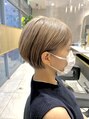 アース 春日部店(HAIR&MAKE EARTH) ハイトーンショートボブ