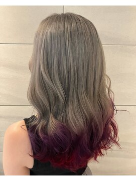 リー 京橋(Lee) 【Lee京橋】ミディアム×グラデーション