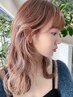 【ダブルカラー】ケアブリーチ2回＆カラー(S)＆カット26400円→23760円(税込)