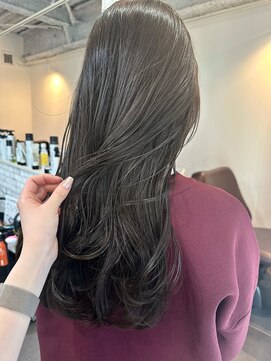 マリン(Marine) 20代30代ブリーチなし透明感カラーグレージュ