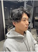 メンズパーマ／髪質改善／イルミナカラー