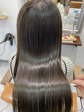 アンジュール 荒田店(UNJOUR.) 【髪質改善】PUREMIUMストレート/30代40代50代