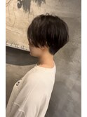 刈り上げショート女子ハンサムショート