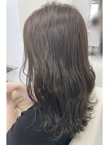ヘアポジション 青森南佃(HAIR Position)&nbsp;ミディアム×グレージュ