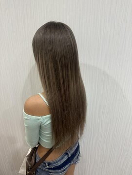 フロレゾンヘアデザインエクステ(floraison hair design exte) プルエクステストレートスタイル