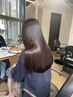 【最先端】毛髪整形水素ケアストレート+水素パウダートリートメント