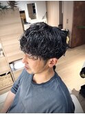 マッシュベース◎ラフなスパイラルパーマ