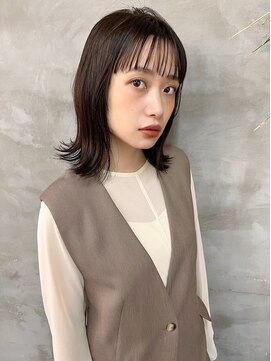 キイ ギンザ(k.e.y GINZA) 外ハネスタイル