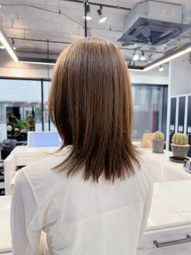 ファンナギンザ(FaNNa ginza) くびれヘア/シースルーバング/前髪/小顔カット/透明感/レイヤー