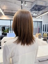 ファンナギンザ(FaNNa ginza) くびれヘア/シースルーバング/前髪/小顔カット/透明感/レイヤー