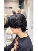 サラッと毛流れ【シースルーマッシュ】ナチュラルヘア横浜桜木町