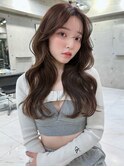 韓国ヘアレイヤーカットワンカールゆるふわ巻き髪質改善