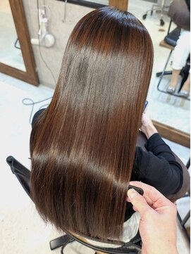 スリー(THREE) 髪質改善トリートメント  縮毛矯正　髪質改善ストレート　酸性