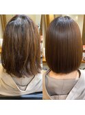 髪質改善アミノ酸縮毛矯正