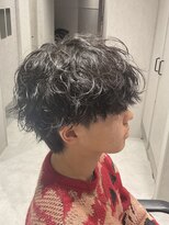 ロルカ 池袋店(Rolka)&nbsp;【波巻きスパイラル】マッシュ/メンズパーマ/メンズカット/池袋