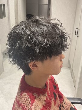 ロルカ 池袋店(Rolka) 【波巻きスパイラル】マッシュ/メンズパーマ/メンズカット/池袋