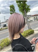 ピンクベージュ(^ ^)