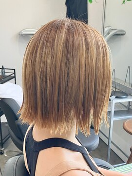 アイノ(AINO.) 切りっぱなしハイトーンカラー[茅ヶ崎/茅ヶ崎駅/湘南]