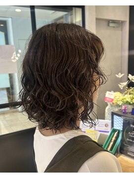 ザザ シンジュク(ZA/ZA shinjuku) 濡れ髪ウェーブで夏らしいラフ感