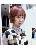 ブリーチカラー レイヤーボブ/