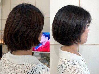 ユウジオザワ(YUJI OZAWA)の写真/お客様一人ひとりのお悩みに合わせた似合わせカットで新しい自分に♪【ショート/髪質改善】