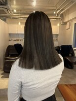 ライン(LINE)&nbsp;切りっぱなし/透明感カラー/バイカルテ