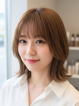 ライクバイコトナ 越谷(RIKE by kotona) 30代40代50代絶壁解消ひし形小顔前下がりミディアムボブ【越谷】