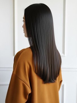 自然な質感の大人ロング【河内花園駅】