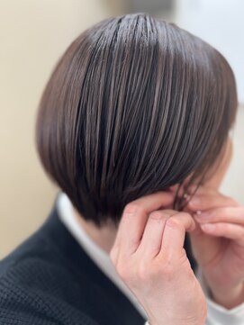 ホク(hoku) 艶感たっぷりショートボブ30代/40代/50代/60代