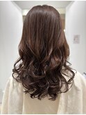 コテ巻き風デジタルパーマ