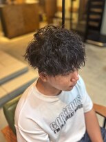 ロルド シェリ(Rold Cheri)&nbsp;【山本智文】ツイストスパイラルパーマメンズマッシュ