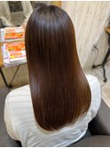デザインカラー 髪質改善シルクストレート10.25