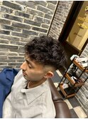 上野/リバースセンターパート/ニュアンスパーマ/ダウンバング