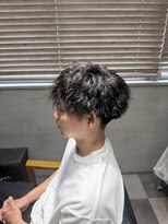 シャビ 津田沼(Shabbi) マッシュショート×無造作ツイストスパイラル