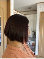 さくらの 前下がりボブ