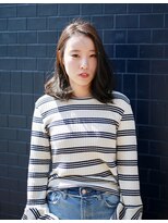 ニコアヘアデザイン(Nicoa hair design)&nbsp;透明感◎オシャレハンサムミディ
