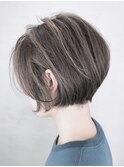 ハイライトショート_エッジショートくびれセミディ_ba212141