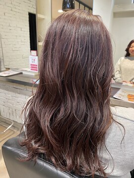 アトリウム (ATRIUM beauty life) 【西野】スモーキーピンクベージュカラー