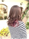☆大人かわいいインナーラズベリーカラー☆