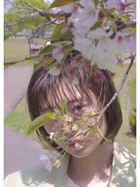 ヘアメイク エイト キリシマ(hair make No.8 kirishima)&nbsp;《hair make No.8・中村》シースルーバング