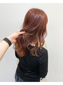 コーラルピンク☆ 【池袋.髪質改善.ヘアカラー】