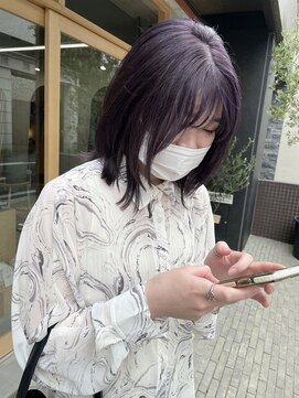 ミー(mii) 【mii】パープルカラー、ブリーチカラー