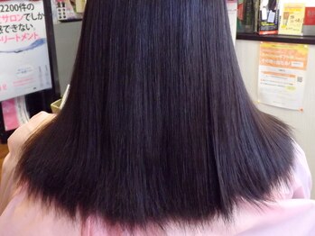 サロンドゥ・ディノの写真/<エイジング毛の髪質改善>ノンシリコンオーガニックなコスメストレートで柔らかく自然なストレートヘアに＊