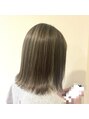 ヘアーサロン ディ アイ ジー ソル(Hair Salon D.I.G sol)&nbsp;オリーブカラーハイライト