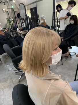 アンドミライ(& mirai) ホワイトミルキーベージュ【梅田/中崎町/&mirai】